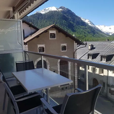 Apartment Kesch Chesa Quadrella Pontresina Exterior photo